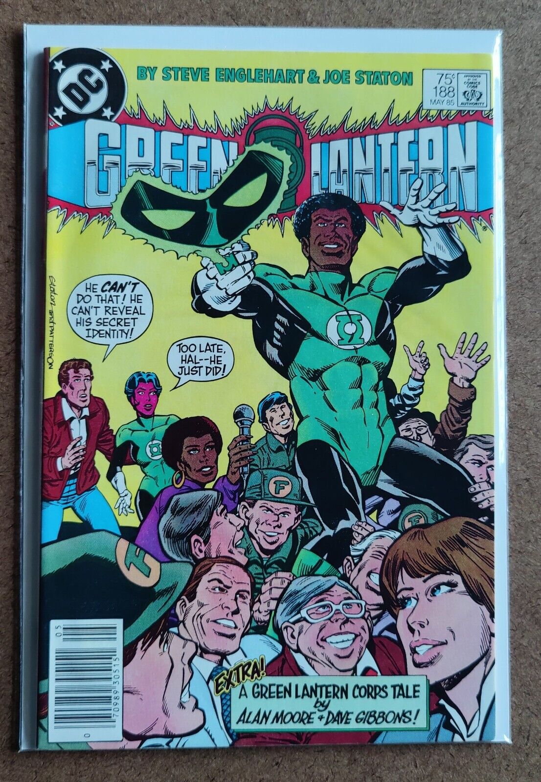 Green Lantern (Vol 2) # 188 DC Comics BRONZE AGE 1st app. of Mogo News Stand