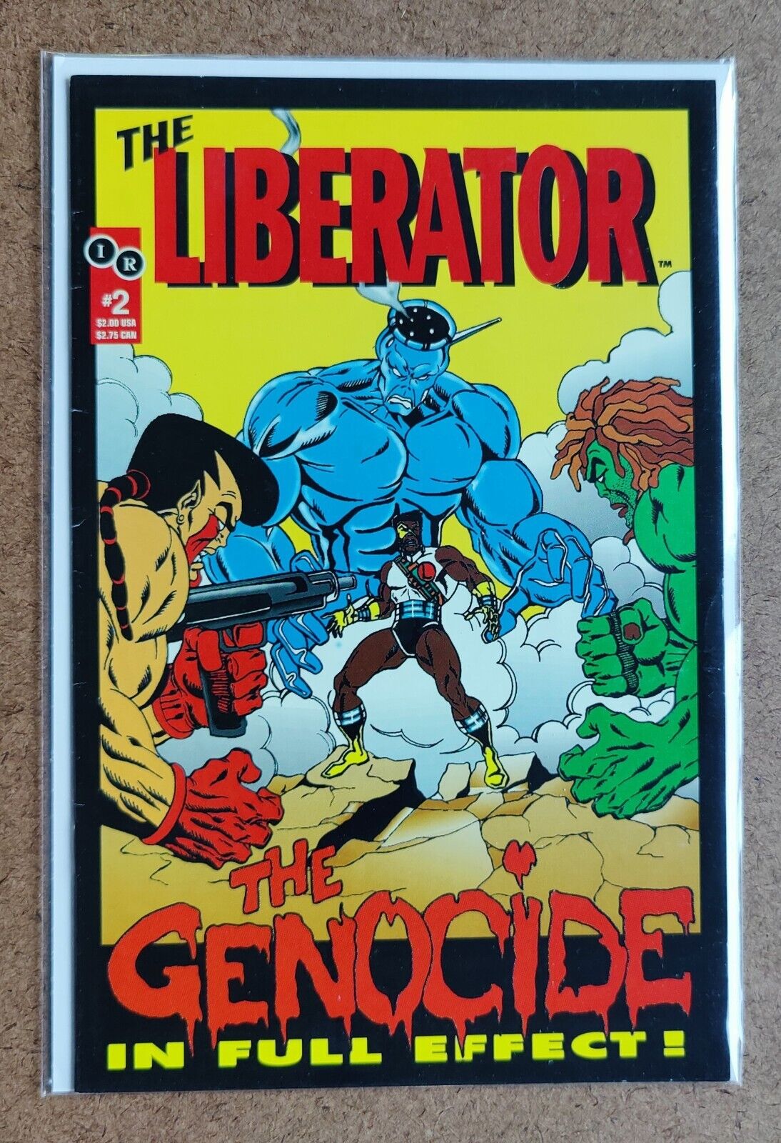 Liberator #2 1993 Images & Realties Comic Book Black Superhero Dale McNeal