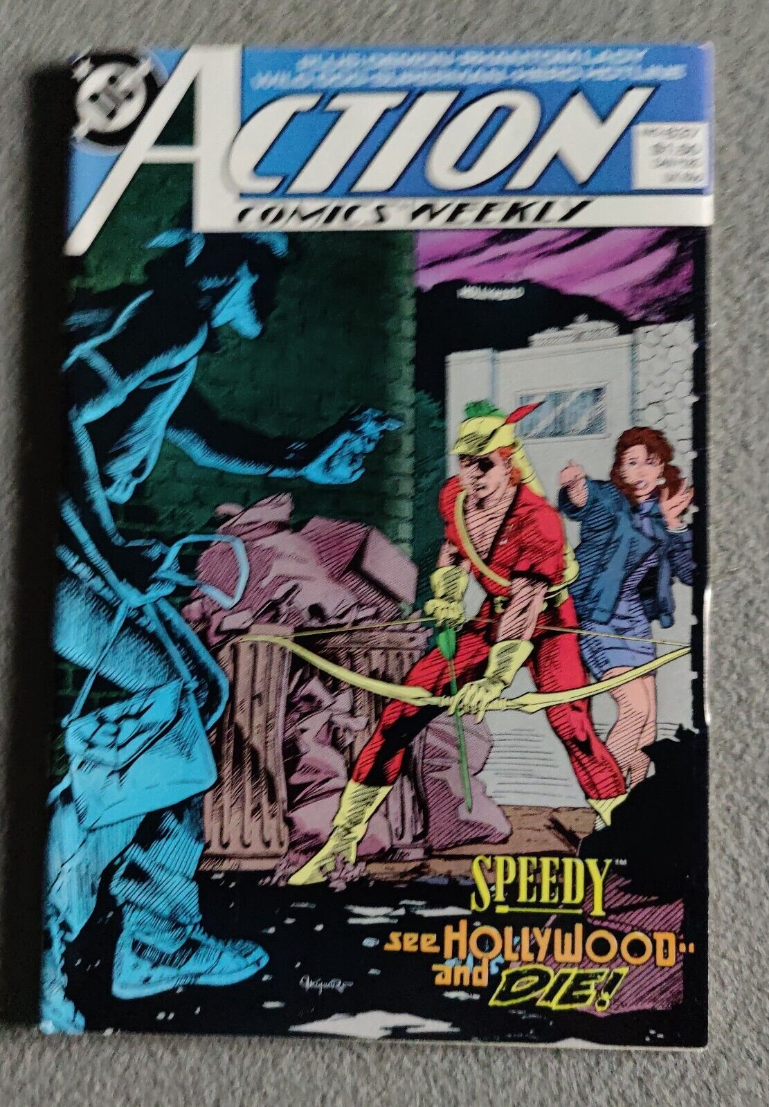 Action Comics Weekly #637 - DC - 1989 1st App Microwavebelle "Belle Jackson"