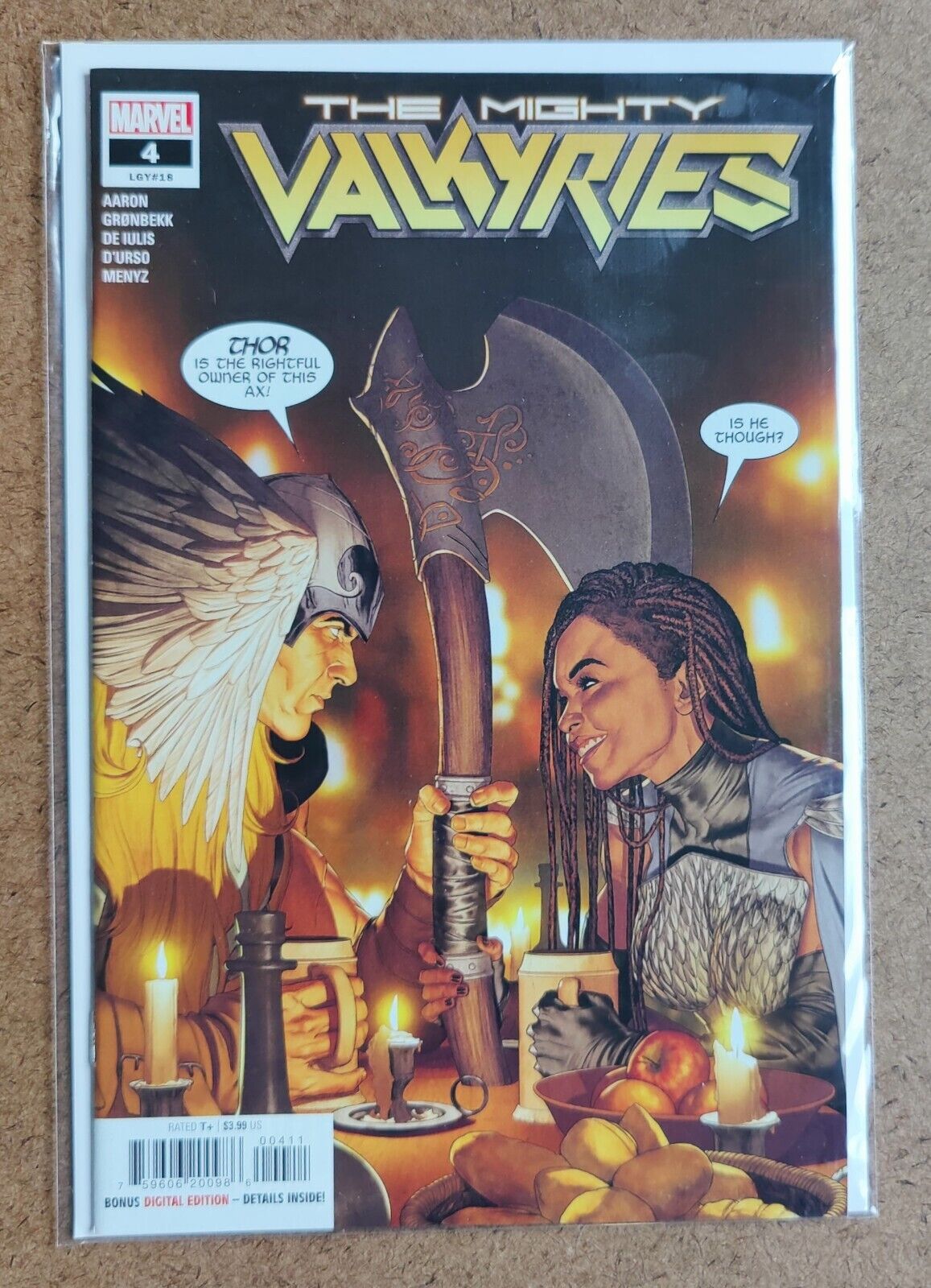 The Mighty Valkyries #4A Regular Mattia De Iulis Cover 2021