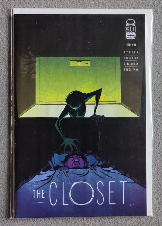 THE CLOSET #1B MICHAEL AVON OEMING 1:25 Ratio Variant James Tynion IV Image