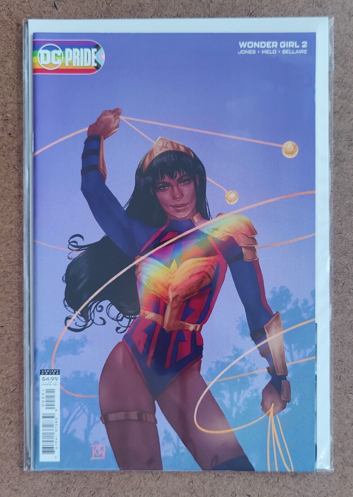 Wonder Girl, Vol. 2  #2C DC Comics Kevin Wada Pride Card Stock Variant