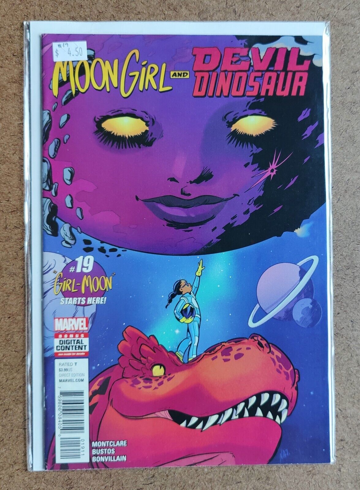 Moon Girl and Devil Dinosaur #19A Variant Amy Reeder 1st app. of Girl-Moon