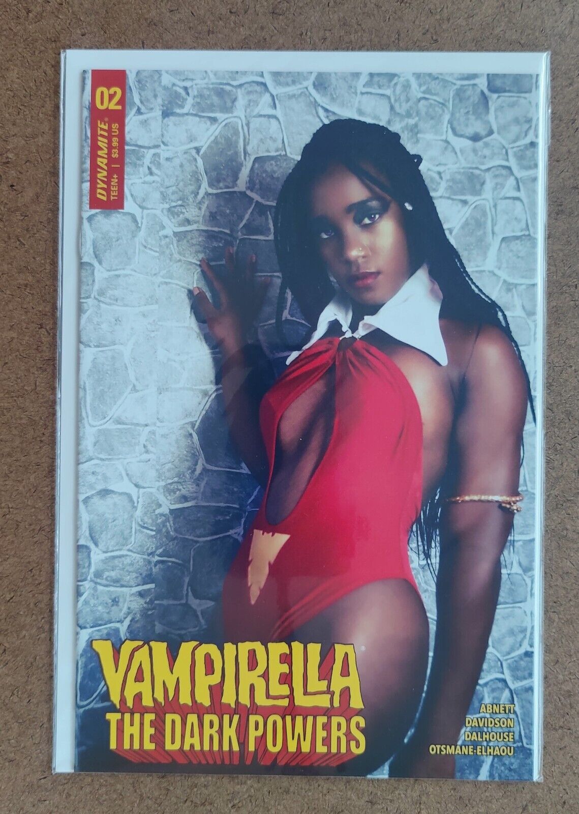 Vampirella The Dark Powers #2E Variant Vanta Black Cosplay Photo Cover 2021