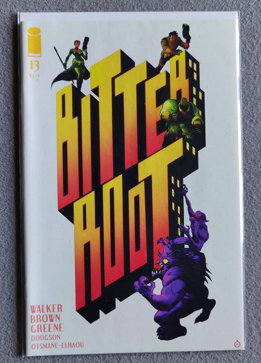 BITTER ROOT #13B Variant Sanford Greene Beat Street Cover 1st Print Image 2020