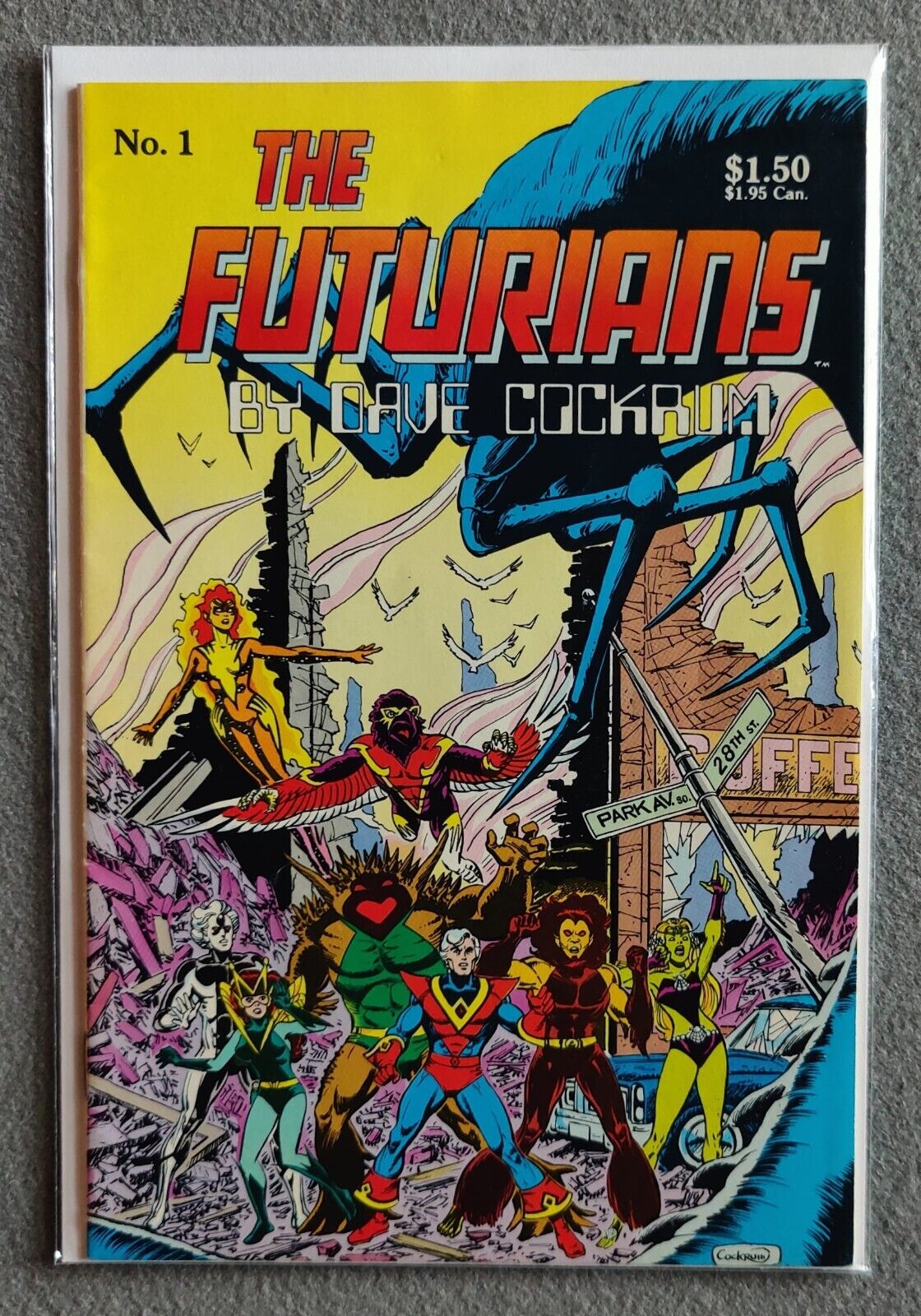 1985 THE FUTURIANS #1 Dave Cockrum