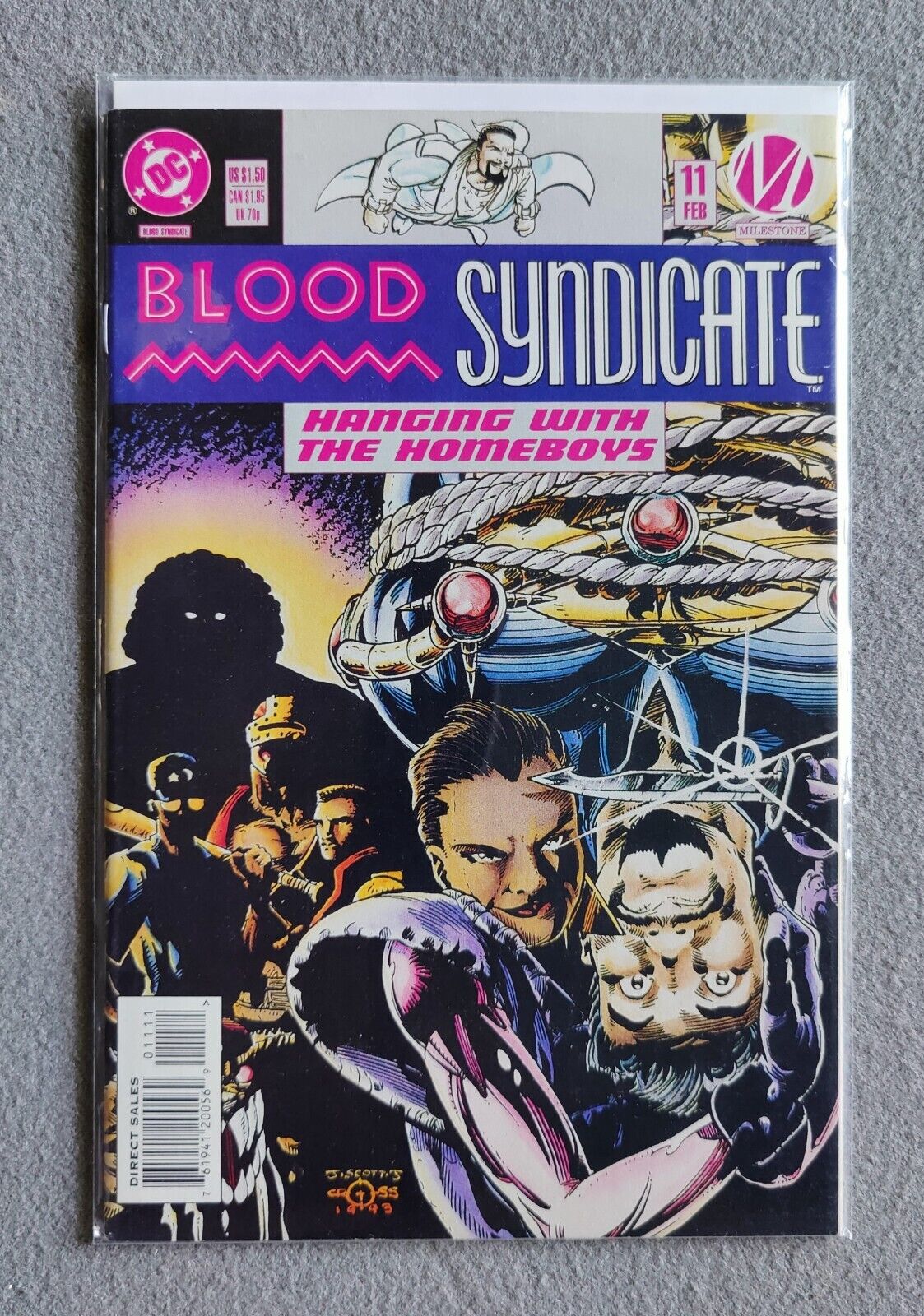 Blood Syndicate #11 DC/Milestone 1st App Bubbasaurus