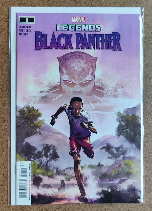 Black Panther Legends #1A Marvel Regular Setor Fiadzigbey Cover 2021