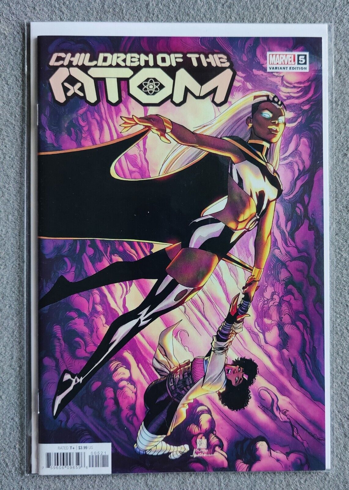 Children of the Atom #5B Silva NM 2021 Variant Bernard Chang Cover