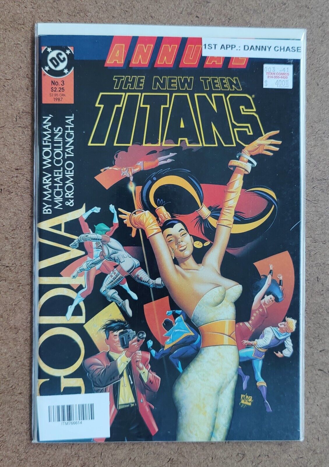 The New Teen Titans Annual #3 DC Comics 1987