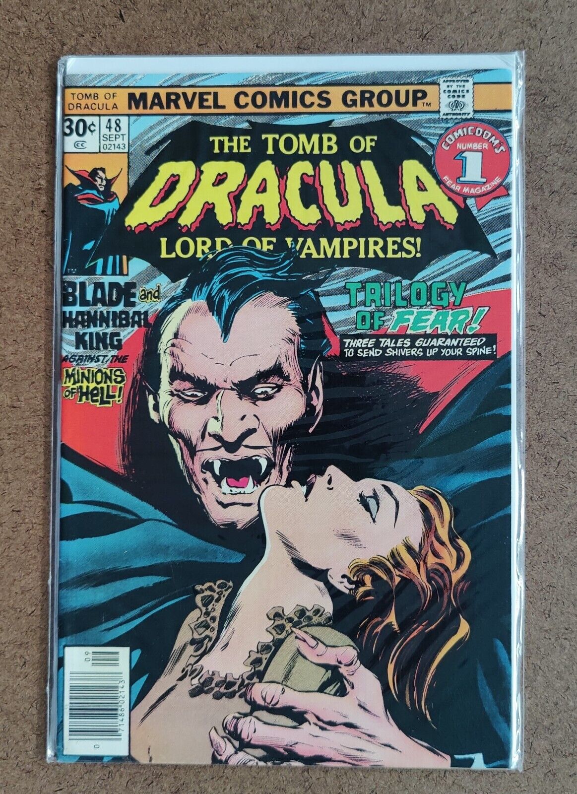 Tomb of Dracula, Vol. 1  #48 Marvel 1976 1st appearance: Blade Doppleganger