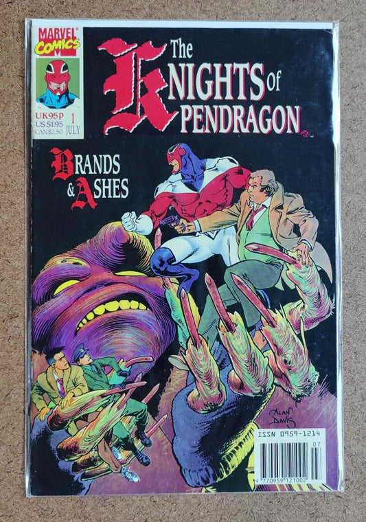 Knights of Pendragon #1 1990 Marvel