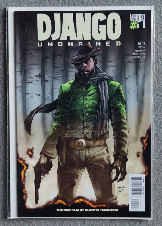 Django Unchained #1B 1:25 2013 Variant cover art by Jim Lee