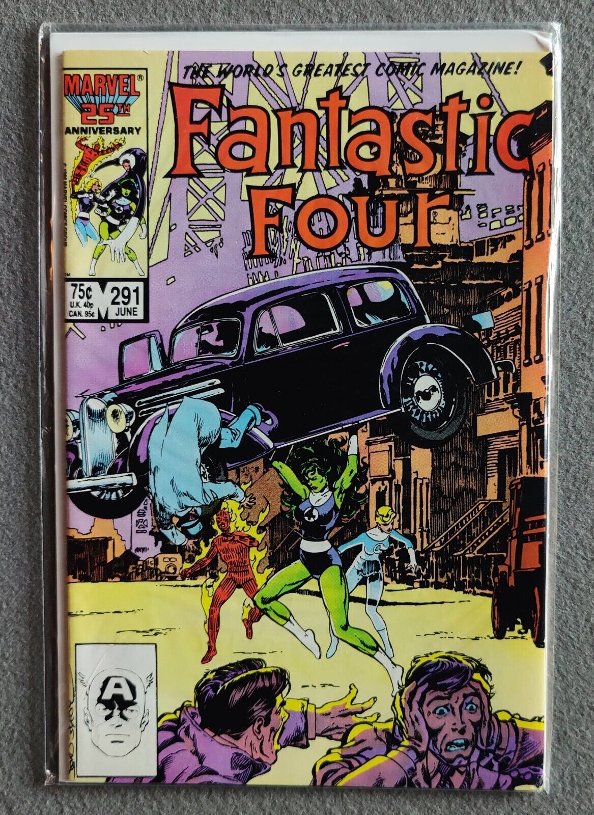 Fantastic Four, Vol. 1 #291 June 1986