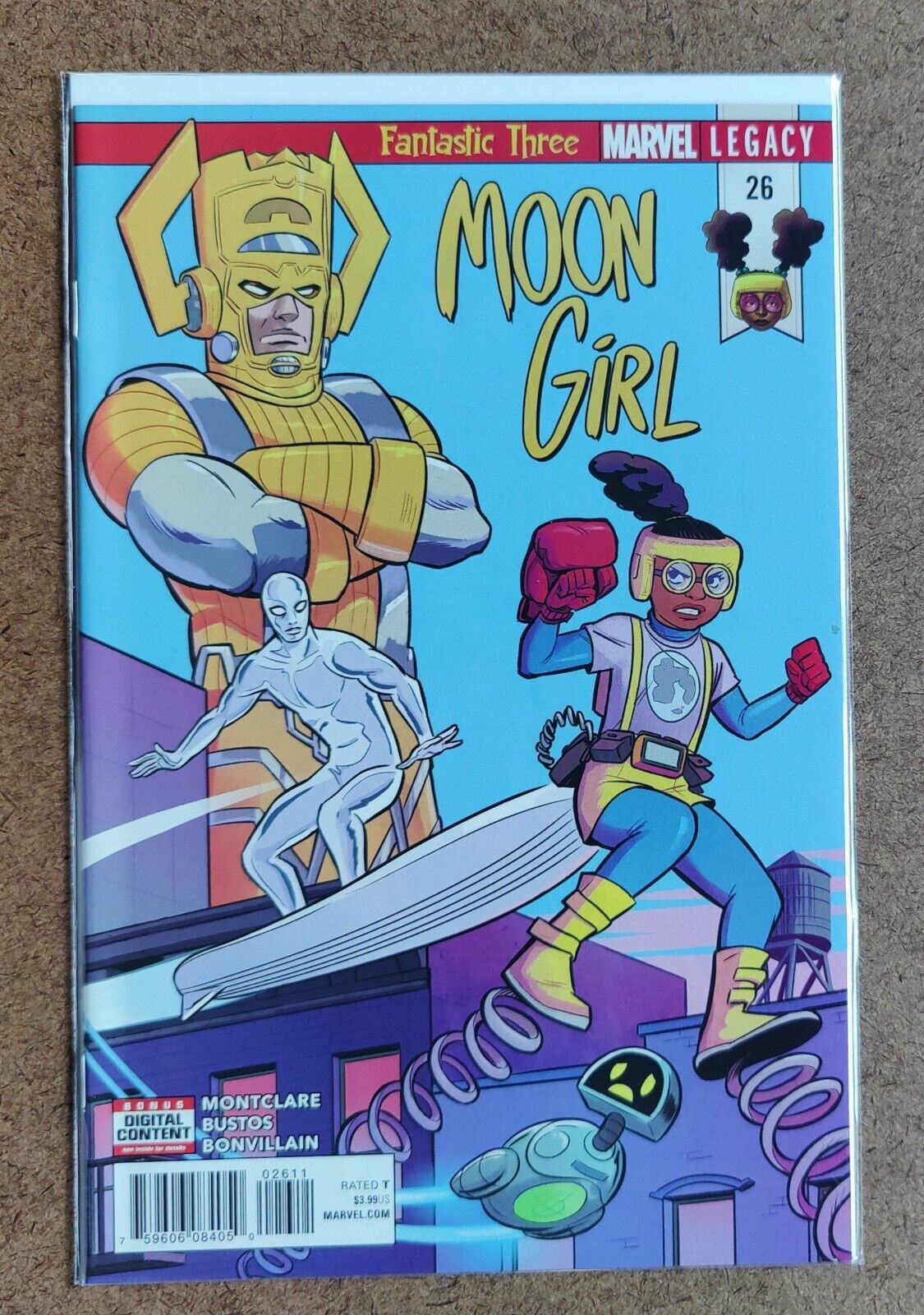 Moon Girl and Devil Dinosaur #26 Regular Natacha Bustos Cover 2018