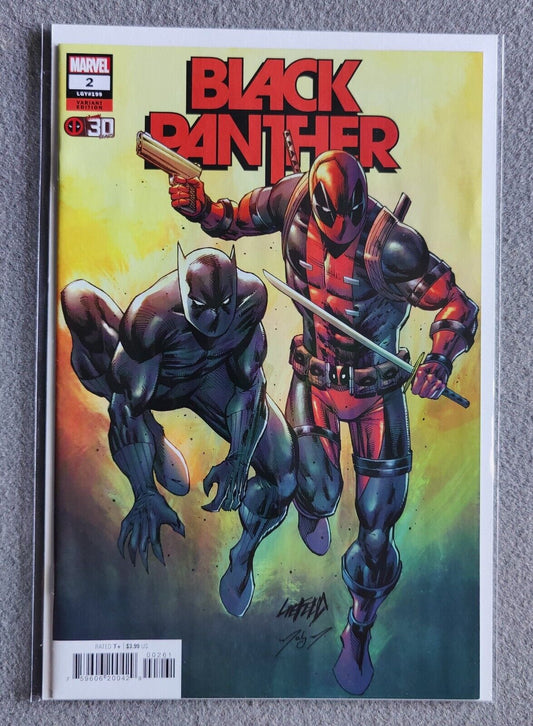 Black Panther # 2F Rob Liefeld DEADPOOL cover 2022