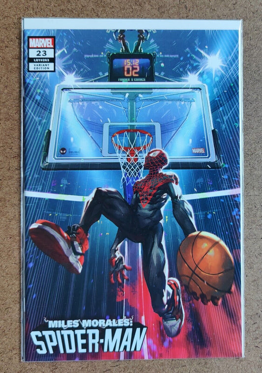 Miles Morales Spider-Man #23 Kael Ngu Basketball Variant Trade Dress