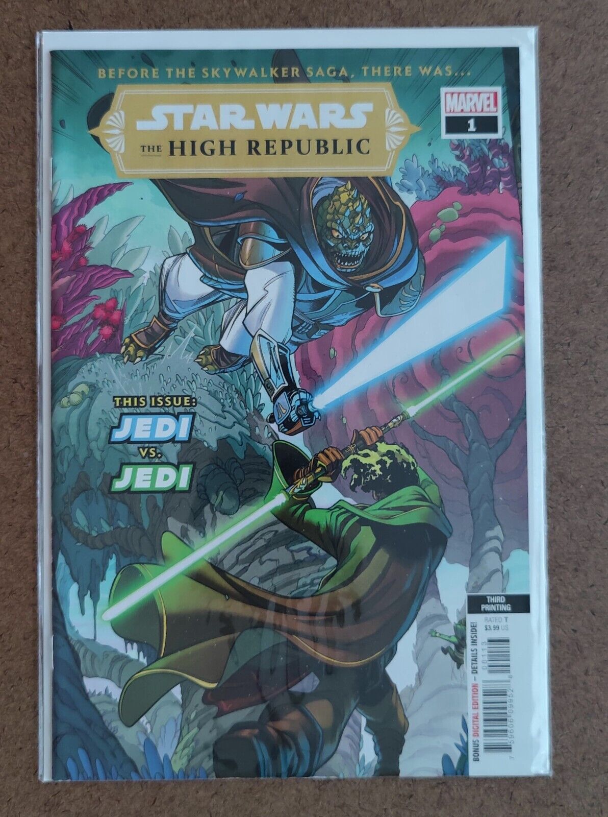 Star Wars High Republic #1P 2021 3rd Printing Variant Cover 1st app. Keeve Trenn