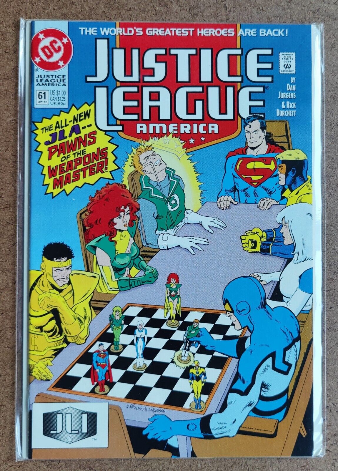 Justice League / International / America  #61 1st App Bloodwynd April 1992