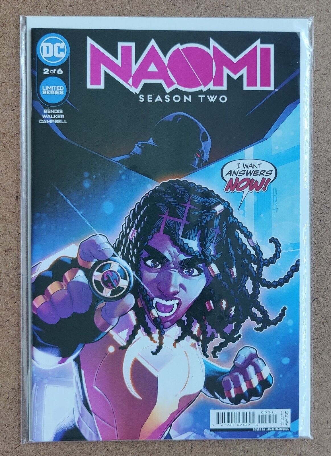 Naomi: Season Two  #2A DC Comics Jamal Campbell Cover