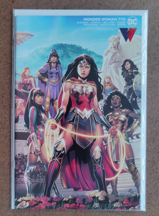 Wonder Woman Vol 5 #770 Cover B Variant Travis Moore Wraparound Cover