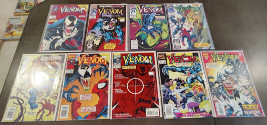 VENOM LETHAL PROTECTOR COMPLETE SET #1-6 Lot 9 Books