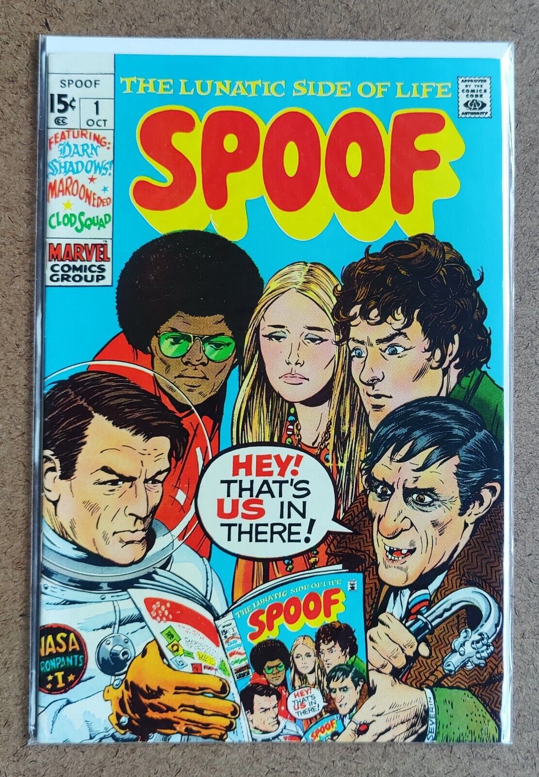 Spoof #1 Marvel 1970 Beautiful Book