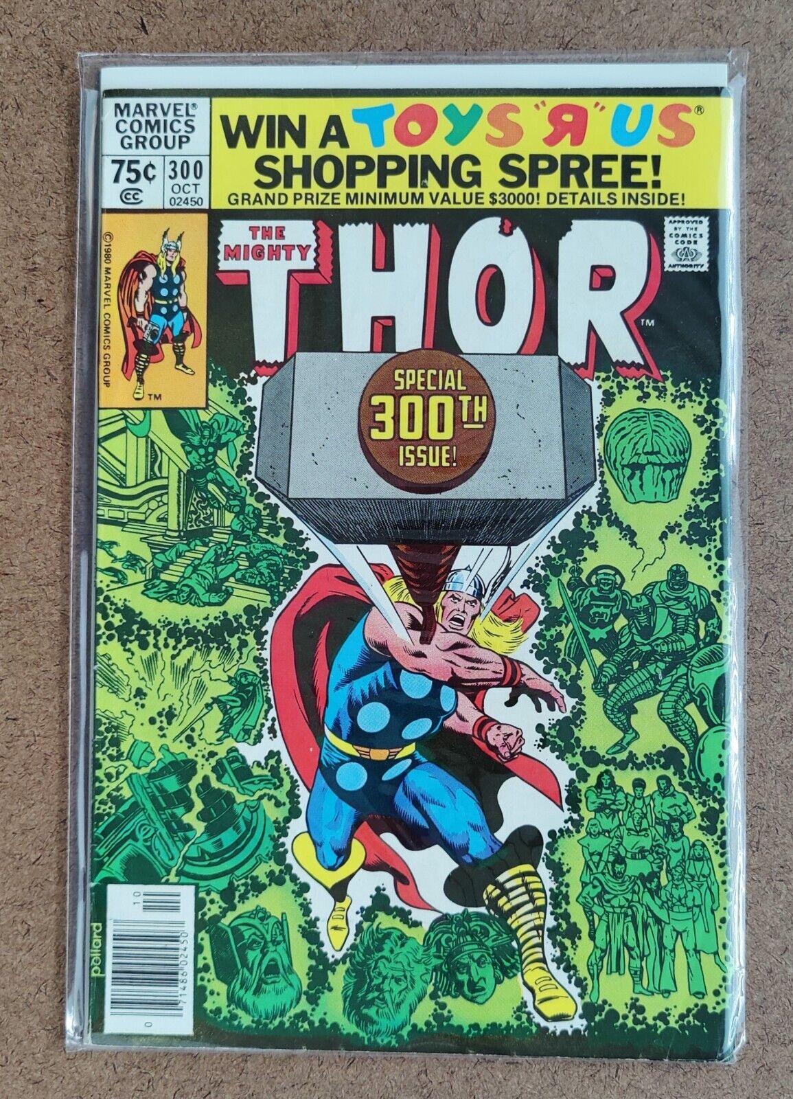 Thor, Vol. 1  #300 Marvel 1980 Origin of Odin