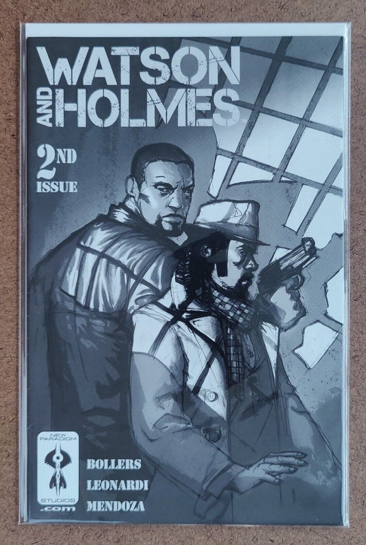 Watson and Holmes  #2B New Paradigm Studios 2013 Rick Leonardi & Brandon Perlow