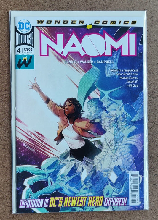 Naomi #4A, Origin, Brian Michael Bendis, Wonder Comics, 2019