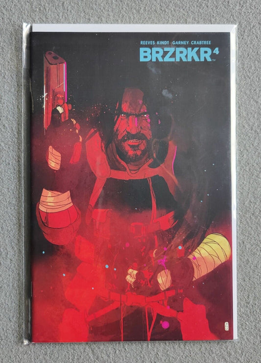 BRZRKR #4B Variant Christian Ward Cover Keanu Reeves