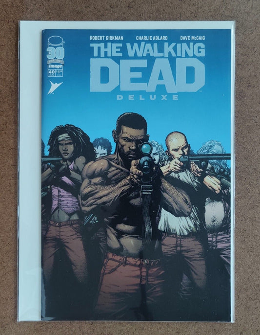 The Walking Dead Deluxe #40A Image Comics 2022 David Finch Cover