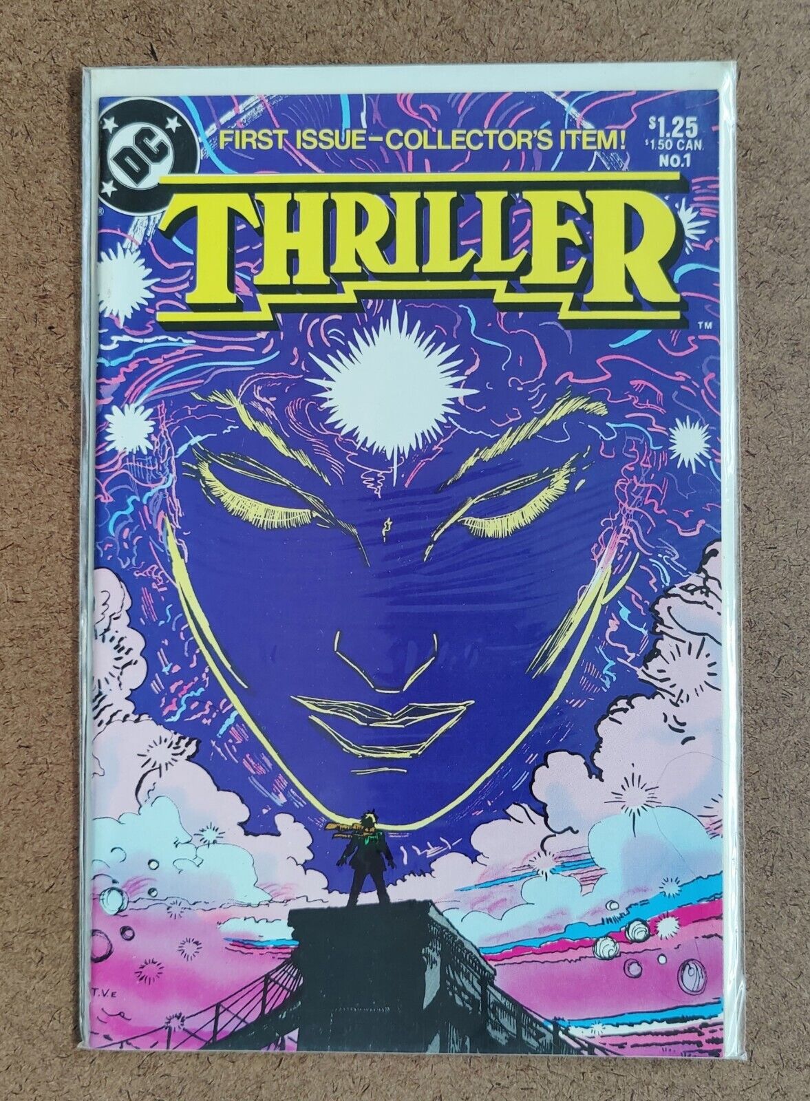 Thriller #1 DC Comics 1983 1st App Data "Freddie Martin"