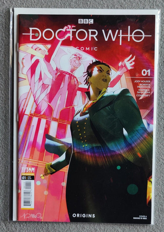 Titan Comics DOCTOR WHO ORIGINS #1A 2022 Regular Simone Di Meo Cover