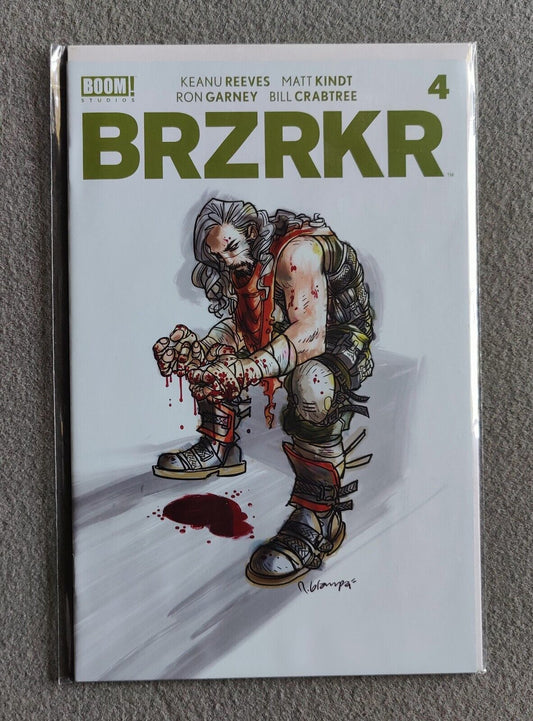 BRZRKR #4A Regular Rafael Grampa Cover Keanu Reeves