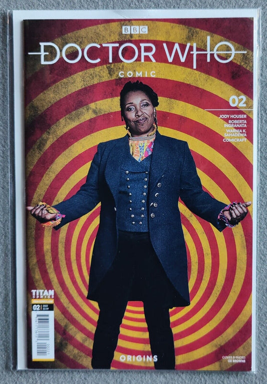 Titan Comics DOCTOR WHO ORIGINS #2 2022