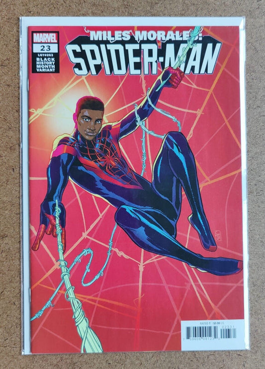 Miles Morales Spider-Man #23C Variant Ernanda Souza Black History Month Cover