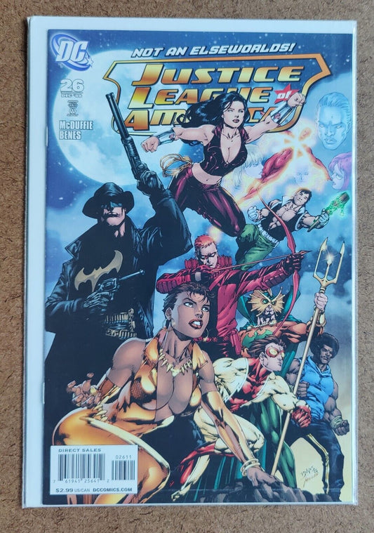 Justice League Of America #26 Dec 2008 DC Dwayne McDuffie 1st App Brown Bomber