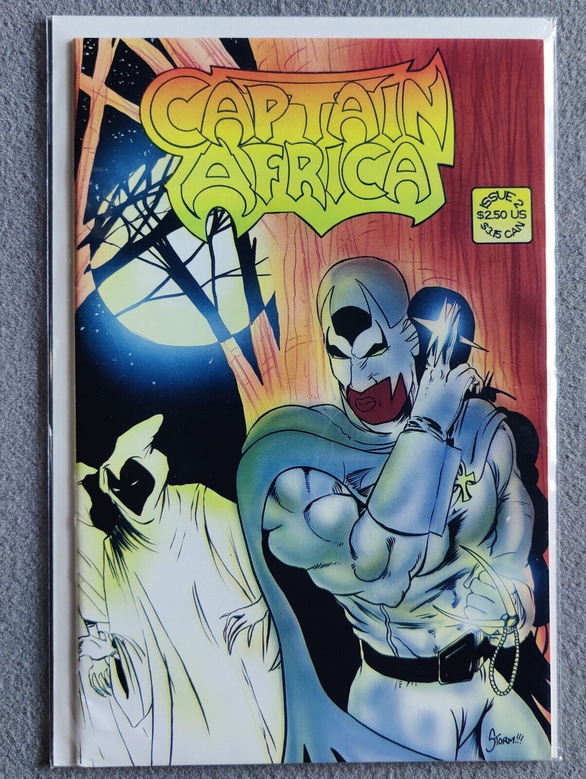 Captain Africa #2 African Prince Prod. 1992 VERY HTF!!