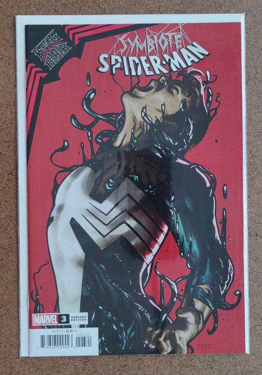 Symbiote Spider-Man: King In Black #3B Marvel 2021 Variant Taurin Clarke Cover