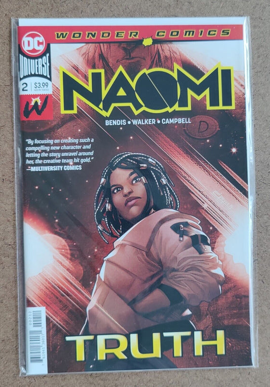 Naomi #2B Wonder Comics 1st app. of Naomi’s adoptive parents 2019