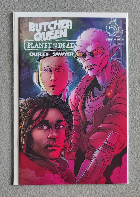 Butcher Queen Planet Of The Dead #4 Cvr A Ben Sawyer Red 5 Comics