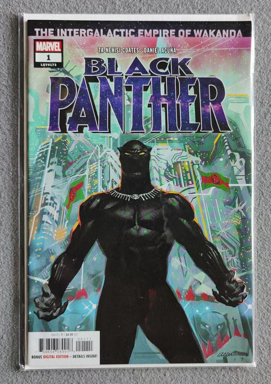 BLACK PANTHER 2016 Vol 5 #1A 1st App ZENZI 1st Ta-Nehisi-Coates Brian Stelfreeze