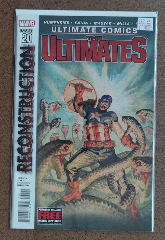 Ultimate Comics: The Ultimates  #20 Marvel 2013 1st App Skull