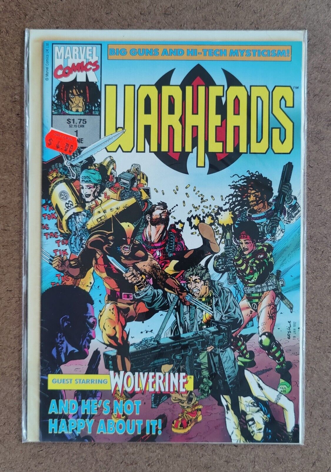 Warheads  #1 Marvel UK 1992