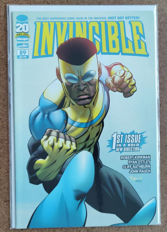 Invincible #89 (Image 2012) 1st Bulletproof Invincible Costume First Print