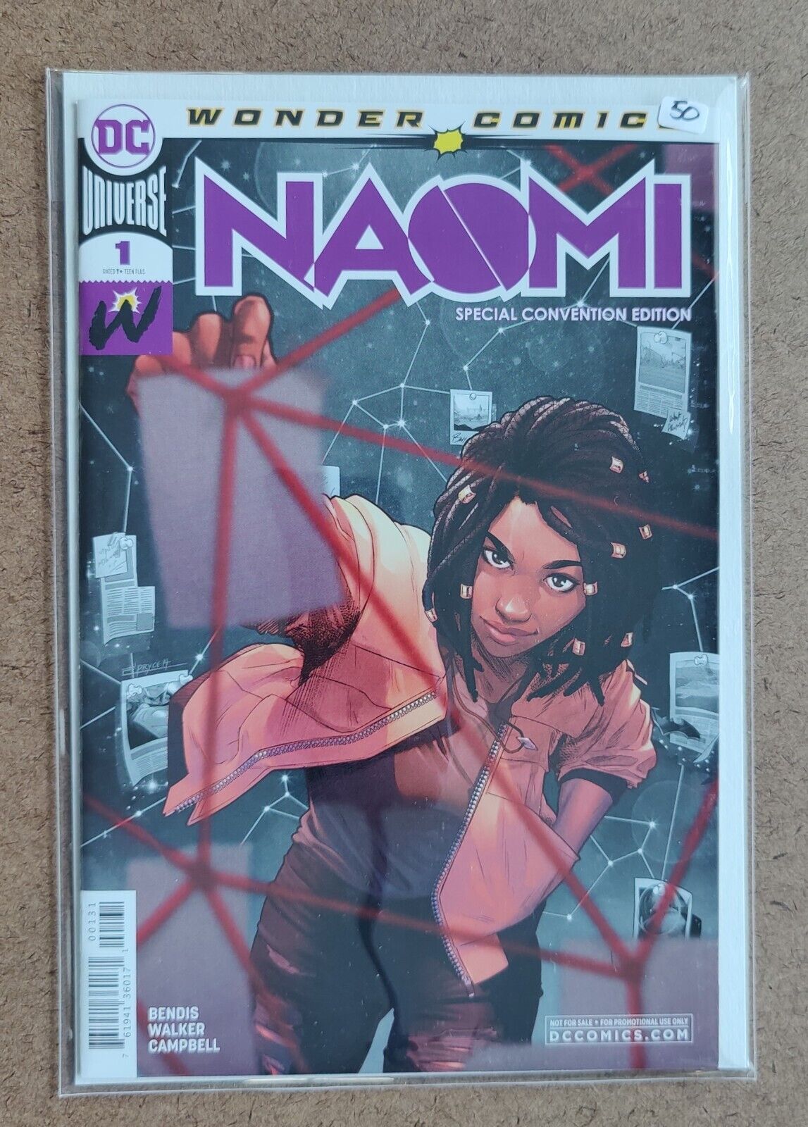 Naomi #1E Wonder Comics Special Convention Edition 2019 1st app. of Naomi