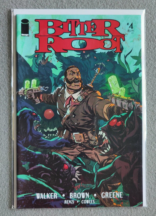 BITTER ROOT #4A Regular Sanford Greene Cover 1st Print Image 2018