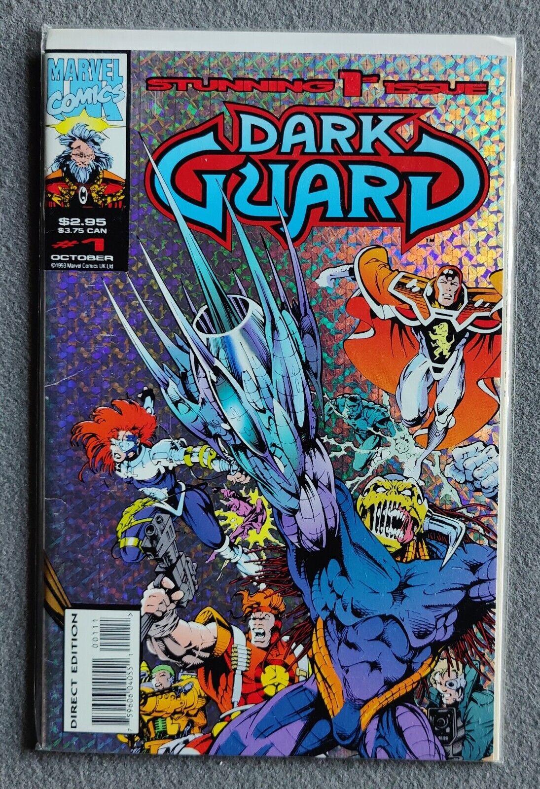 Dark Guard #1 Marvel Comics Oct 1993 Foil Cover