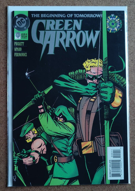 Green Arrow #0 comic book 1994 1st appearance of Connor Hawke